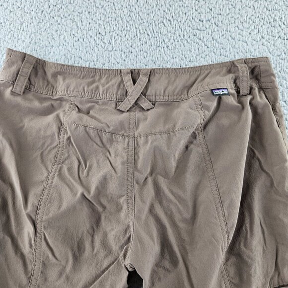 Patagonia Shorts Womens 4 Outdoor Hiking Nylon Stretch Trail Lightweight - Picture 11 of 13